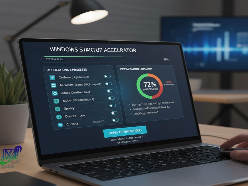 بررسی استارت‌آپ ویندوز و افزایش سرعت بوت