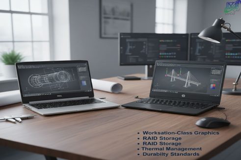 ویژگی‌های لپ تاپ مهندسی