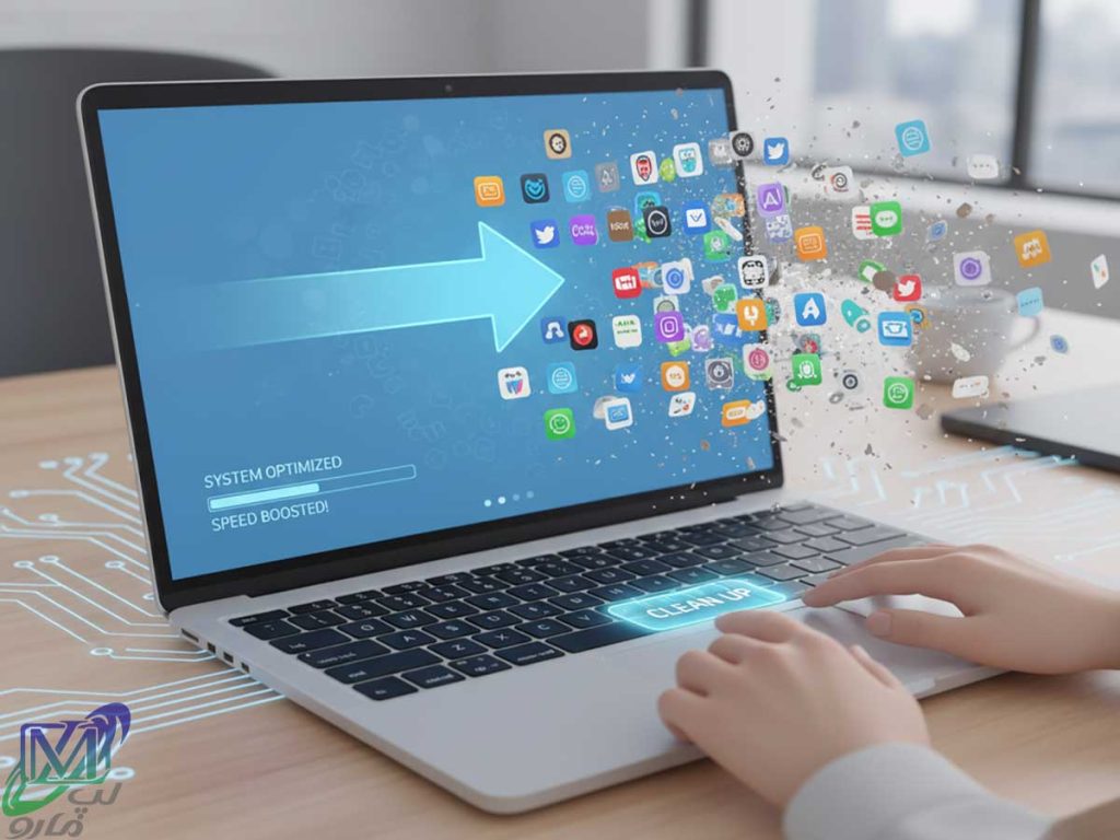 حذف برنامه‌های بلااستفاده برای افزایش سرعت لپ تاپ